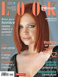 Lucía galán, dura contra andrea del boca por mediatizar la denuncia contra el padre de su hija: Andrea Del Boca Look Magazine June 2008 Cover Photo Argentina