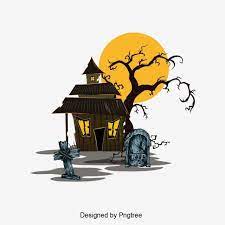Fashion Simplicity Halloween Phantom Graphic Design Material Color Hand Painted Cartoon Cute Elem Simple Cartoon Halloween Cartoons Halloween Design