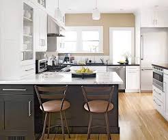 Tips To Make More Leg Room Under Kitchen Peninsula Home Decor Style Two Tone Kitchen Cabinets Kitchen Peninsula Kitchen Cabinet Colors