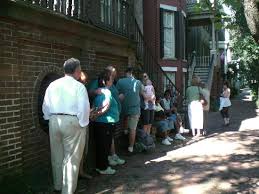 Miss marcia is one of the nicest ladies i've ever met and mrs wilkes deserves all the business. Line Outside Mrs Wilkes Picture Of Mrs Wilkes Dining Room Savannah Tripadvisor