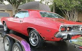 Image result for Bright Red 1974 Challenger