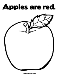 Select the drawing you like, color it with our simple interface and print or send it to anyone you like. Coloring Book Red Apple Coloring Pages Ripe Apple And Hamburger Healthy And Harmful Food My World Of Vintage