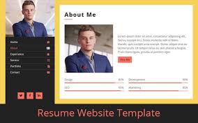 Choose from a library of classic templates that have landed thousands choose a resume template based on your personal preference and the impression you want to make. Resume Website Template Free Download Html Codex