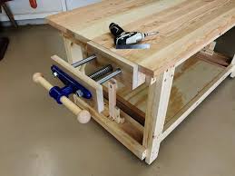 My tablesaw was a real problem until i saw retractable casters on a work bench. Workbench With Retractable Wheels By Woodshaver Tony C Lumberjocks Com Woodworking Community