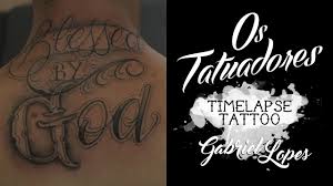 Gabriel the archangel's day / feast of saint gabriel the archangel. Tattoo Timelapse Caligrafia Lettering Gabriel Lopes By Os Tatuadores