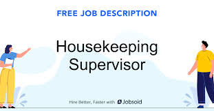 The dining room attendant is responsible for assisting the server in the dining room; Housekeeping Supervisor Job Description Jobsoid