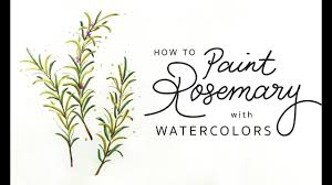 How To Paint Herbs Rosemary Youtube Realistic figure drawing offers hundreds of beautiful figure drawings executed in sheppard's classical, timeless style. how to paint herbs rosemary