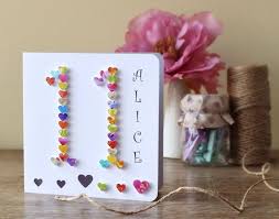 Handmade 3d 11th Birthday Card Personalised 11th Birthday Eleven Years Old Eleventh Card Childre Birthday Cards Diy 60th Birthday Cards 18th Birthday Cards