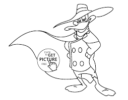 They are all free to print, and the kids will love coloring them in. Darkwing Duck Coloring Pages Coloring Home