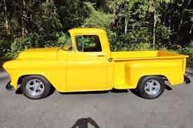 Image result for Chrome Yellow 1955 Truck