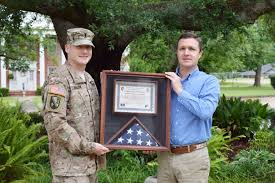 This has been present on most flags of afghanistan in the last twenty years. Area Soldier And Lmch Employee Returns Home With Us Flag Flown In Afghanistan Louisiana United Methodist Children Family Services