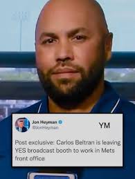 Carlos Beltran elected to hall of fame