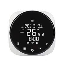This replaces the old mechanical heat anticipator. Buy Moniel Tuya Wifi Circular Water Underfloor Heating System Boiler Thermostat Round Programmable Digital Intelligent Thermostat Compatible With Alexa Google Home Online In Germany B08yyvh9jn