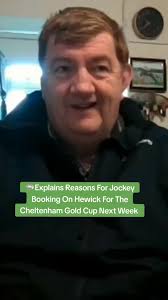 Jordan Gainford to Ride Hewick in Cheltenham Gold Cup 2024