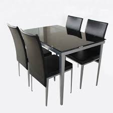 Copeland furniture entwine round dining table from $1,718.00. Modern Dining Tables Set High Quality Tempered Glass Top Table For Dining Room 4 Chair Buy Modern Dining Table High Quality Dining Table Set Dining Table Set 4 Chair Product On Alibaba Com