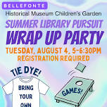 Summer Library Pursuit Wrap Up Party