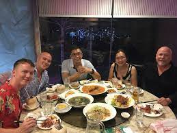Dinner At The Long Beach Restaurant In Singapore With Ryan Farran Greg Farran Dr Darren Lee Bdsc Dr Clare Chen B Long Beach Restaurants Long Beach Singapore