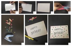 Handmade birthday birthday card ideas. 3 Easy 5 Minute Diy Birthday Greeting Cards Holidappy