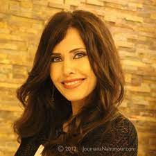 فضيحة جمانة نمور و إيمان عياد في قناة الجزيرة hair styles long hair styles beauty