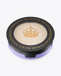Download Matte Compact Powder Mockup In Packaging Mockups On Yellow Images Object Mockups