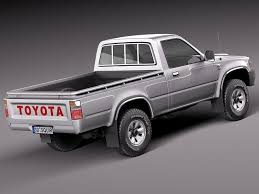 3d Model Japan 1989 Toyota 1997 In 2020 Toyota Toyota Pickup 4x4 Toyota Hilux