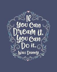 Printable Art If You Can Dream It You Can Do It Walt Disney Etsy Walt Disney Quotes Disney Dream Quotes Inspirational Quotes