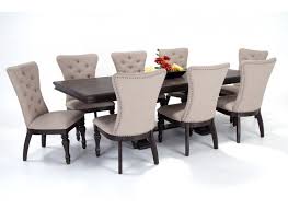 Riverdale 9 Piece Dining Set With Upholstered Chairs Riverdale Dining Room Collections Dining Room Bo Dining Room Sets Furniture Cheap Living Room Sets