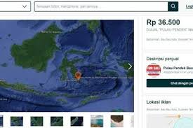 Cara cek harga tanah di bpn online. Heboh Sebuah Pulau Di Buton Tiba Tiba Dijual Rp 36 500 Per Meter Di Situs Jual Beli