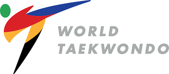Set of hand drawn karate or martial arts logo, emblem, badge, label and design elements in retro style. File World Taekwondo Federation Logo Svg Wikipedia