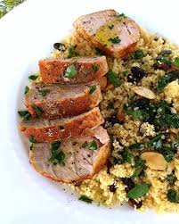 Perfect for that dinner guest, or bbq. Mediterranean Pork Tenderloin With Couscous Slow Cooker Good Dinner Mom