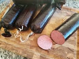 The summer sausage cam out great and it is easy enough for you to do at home. First Time Doing Smoked Summer Sausage From Yesterday Turned Out Delicious Smoking