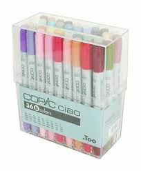 Too Copic Marker Set Ciao 36 Colors Pen Set B Japan Drawing Markers Anime Animation Manga Art Suppli Copic Marker Set Colored Pens Copic Sketch Markers