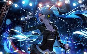 Download Wallpapers Vocaloid Concert Hatsune Miku Manga Besthqwallpapers Com Hatsune Miku Hatsune Anime