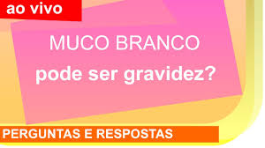 Muco Branco Pode Ser Gravidez Live 003 Youtube
