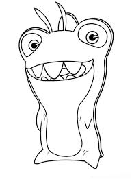 Slugterra printables, activities and coloring pages. Slugterra Coloring Pages Burpy