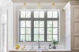 Three Windows Over Kitchen Sink Design Ideas