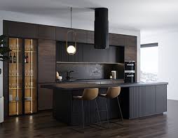 We have different remodeling and new home ideas that include windows over the sink, small side windows that don't take up space, and kitchen windows that have different grid designs such as valance. Modern Kitchen 3d Model On Behance