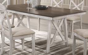 We researched the best options to add to your dining room. New Classic Somerset Farmhouse Dining Table With Rectangular Wood Top Wilson S Furniture Dining Tables