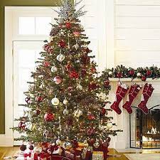 4 The Green Tree Real Or Artificial 1 More Than 2 Christmas Tree Pictures Christmas Tree Red And Silver Christmas Tree Design