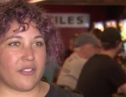 A possum and a woman walk into a bar ...