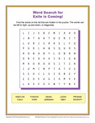 If you are looking for free word search puzzles, you've come to the right place: Free Printable Bible Word Search Activities On Sunday School Zone