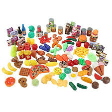Liberty Imports 150 Piece Super Market Grocery Play Food Assortment Toy Set For Kids Pretend Play Food Kids Play Food Play Food Set