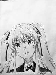 Mary Saotome From Kakegurui Sword Art Online Drawing Anime Drawings Anime Sketch