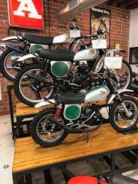 A Family Of Honda Cr Motorcycles Vintage Honda Motorcycles Honda Motorcycles Motorcross Bike
