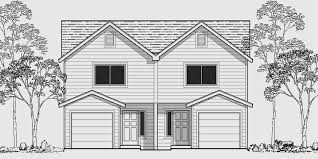 Looking to build a small, but not super small home? Two Story Duplex House Plans 2 Bedroom Duplex House Plans D 370