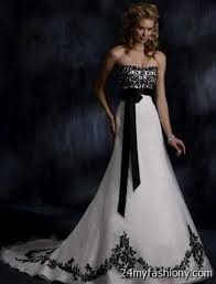 See more ideas about black white wedding, strapless dress formal, black wedding dresses. Black And White Wedding Dresses Looks B2b Fashion Black Wedding Dress Corset Black Wedding Dress Gothic Black White Wedding Dress