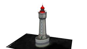 The lighthouse is built on a rock about 300 metres from. La Jument Lighthouse 3d Warehouse