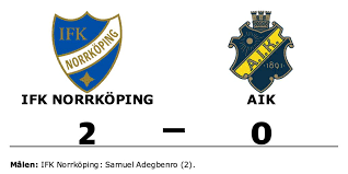 Currently, ifk norrköping rank 6th, while aik hold 3rd position. Ifk Norrkopings Samuel Adegbenro Sankte Aik Hn