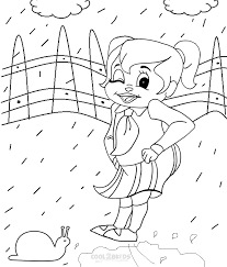 Coloring pages are learning activity for kids, this website have coloring pictures for print and color. Printable Chipettes Coloring Pages For Kids