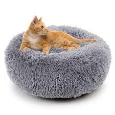 After all they sleep almost sixteen hours a day! Sugar Pet Shop Marshmallow Cat Bed For Indoor Cats Calming Cat Bed For Small And Large